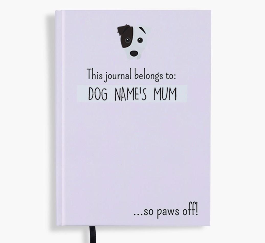 This Journal Belongs to: Personalised {breedShortName} Notebook