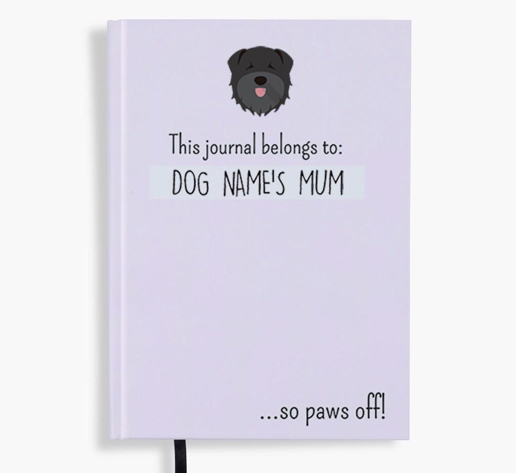 This Journal Belongs to: Personalised {breedShortName} Notebook