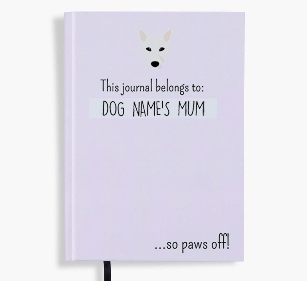 This Journal Belongs to: Personalised {breedShortName} Notebook