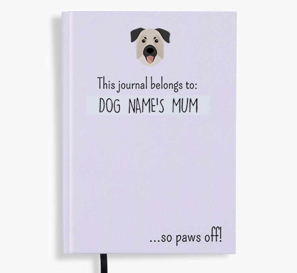 This Journal Belongs to: Personalised {breedShortName} Notebook
