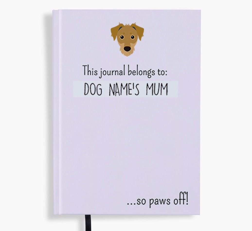 This Journal Belongs to: Personalised {breedShortName} Notebook