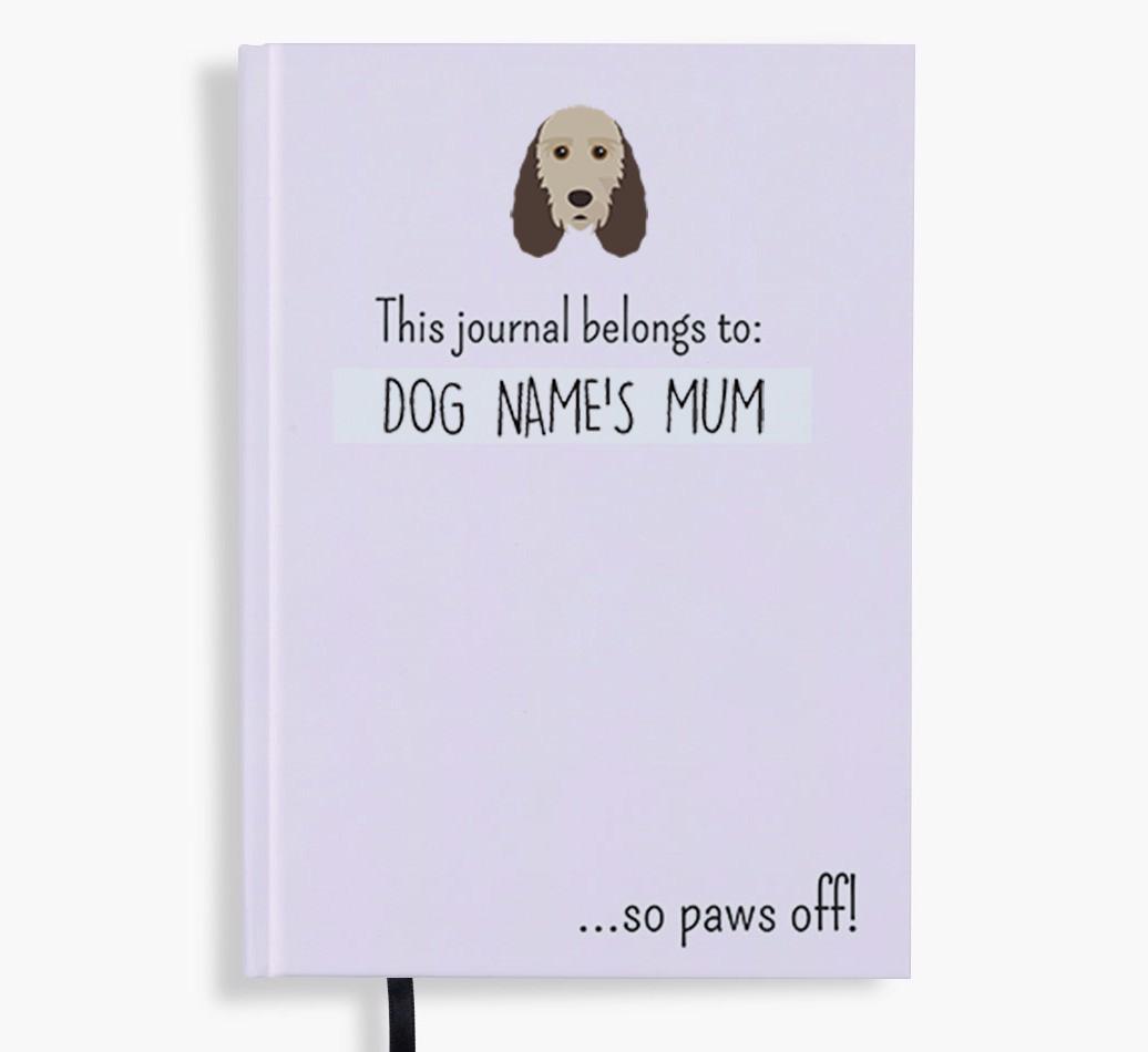 This Journal Belongs to: Personalised {breedShortName} Notebook