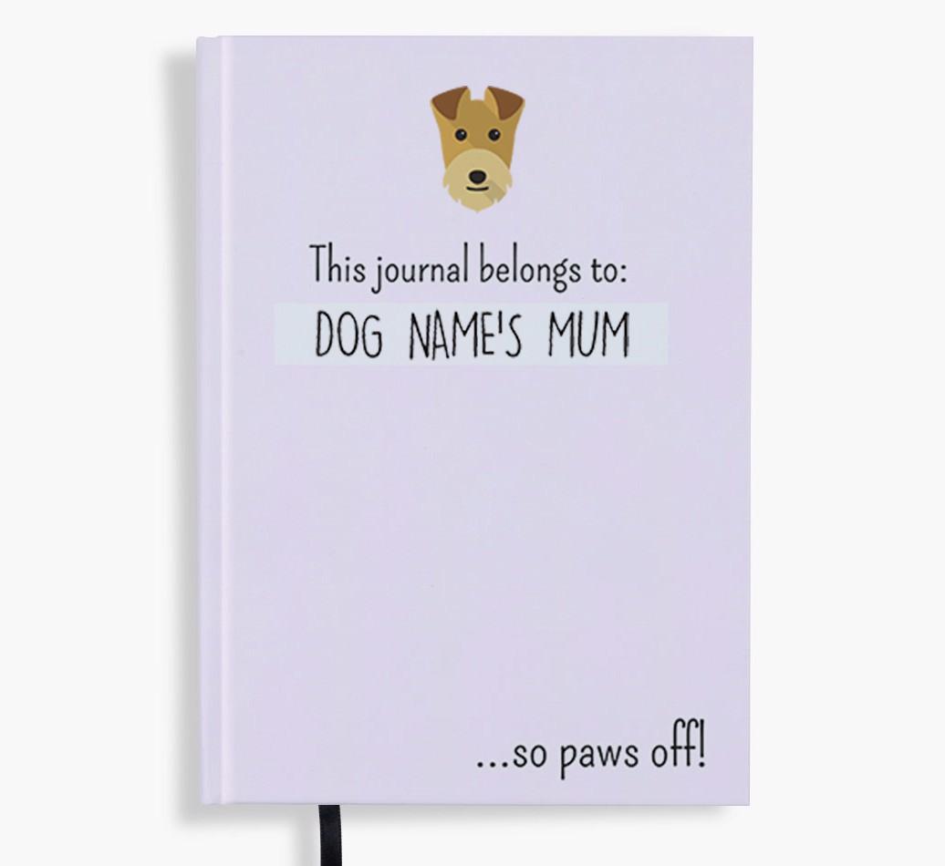 This Journal Belongs to: Personalised {breedShortName} Notebook