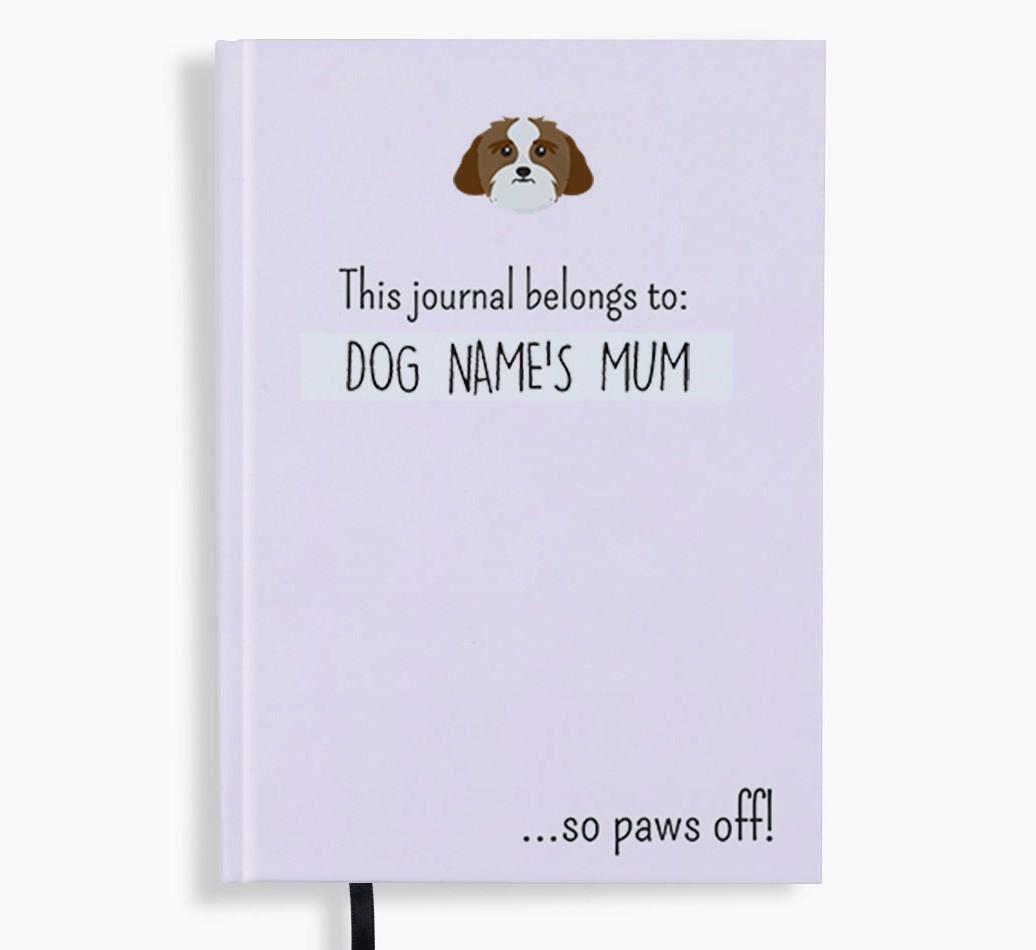 This Journal Belongs to: Personalised {breedShortName} Notebook