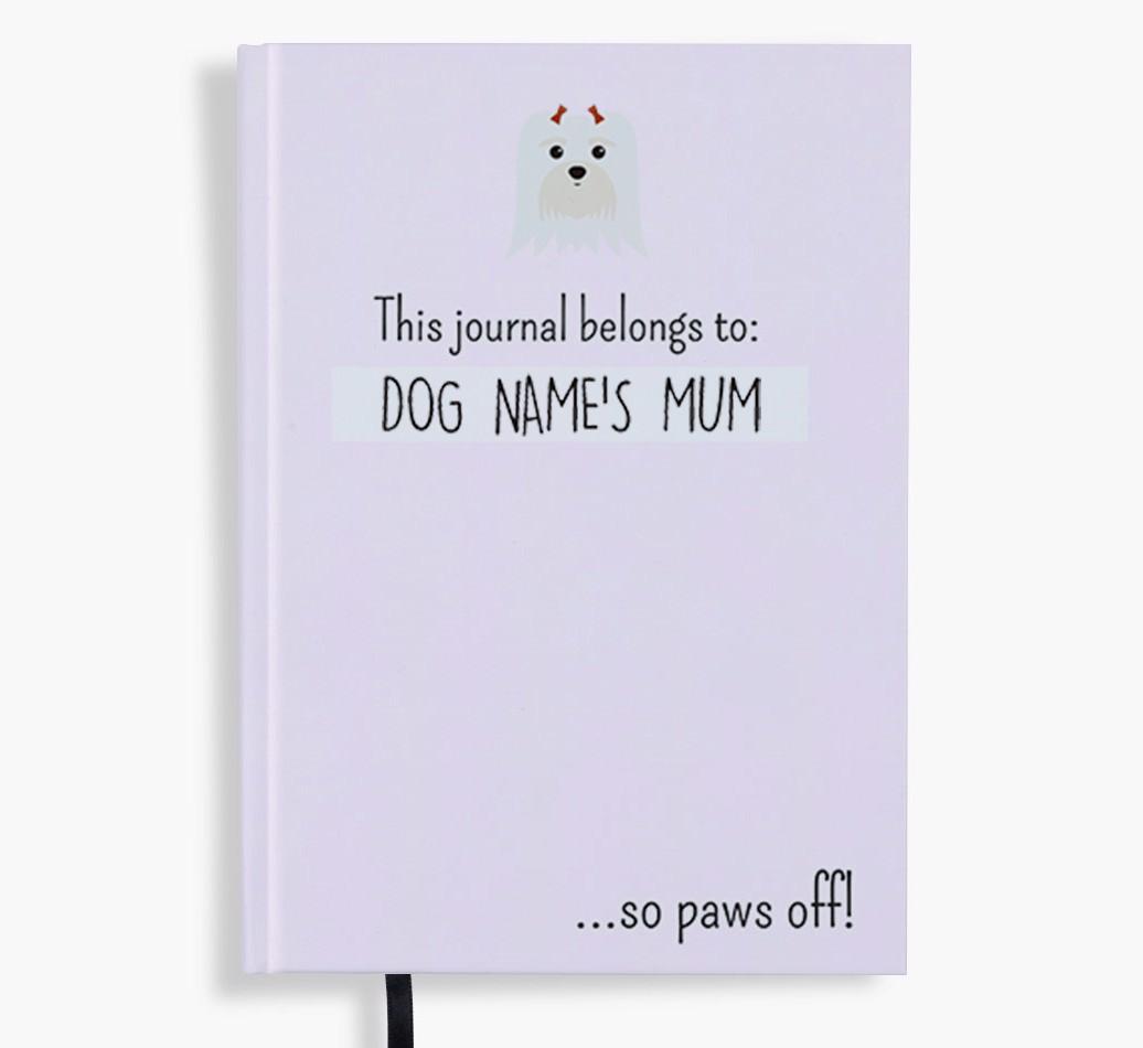 This Journal Belongs to: Personalised {breedShortName} Notebook
