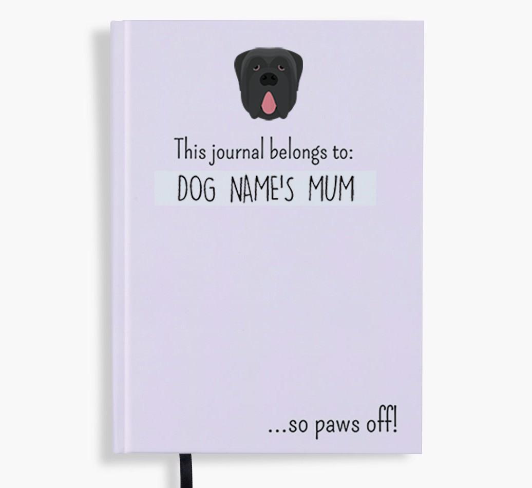 This Journal Belongs to: Personalised {breedShortName} Notebook