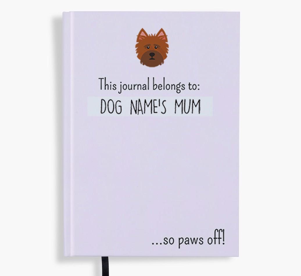 This Journal Belongs to: Personalised {breedShortName} Notebook