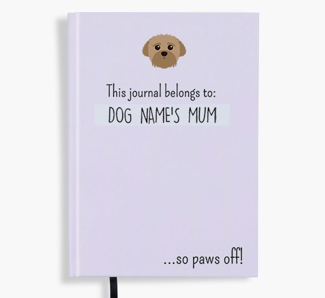 This Journal Belongs to: Personalised {breedShortName} Notebook