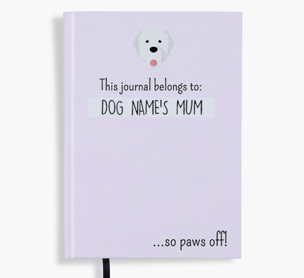 This Journal Belongs to: Personalised {breedShortName} Notebook