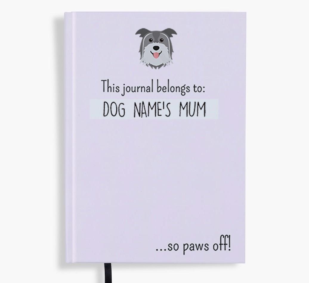This Journal Belongs to: Personalised {breedShortName} Notebook