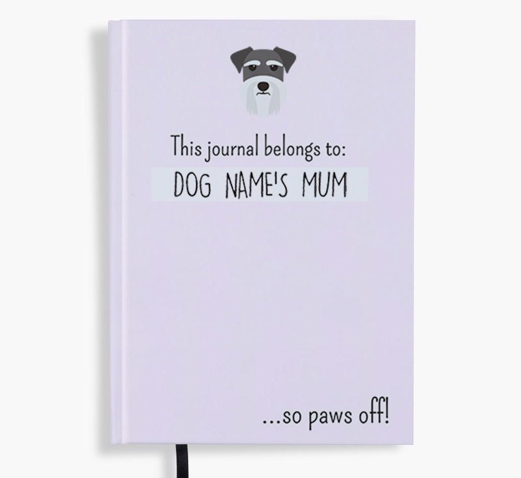 This Journal Belongs to: Personalised {breedShortName} Notebook