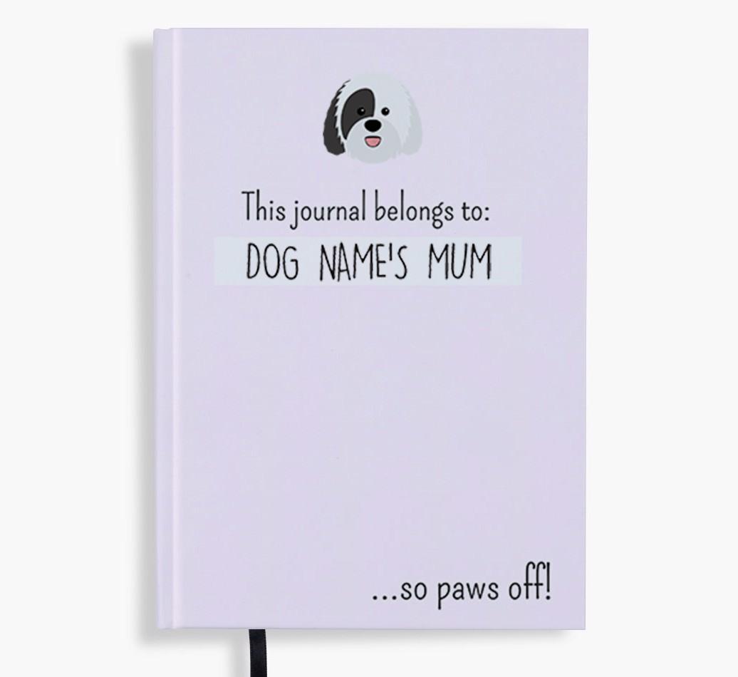 This Journal Belongs to: Personalised {breedShortName} Notebook