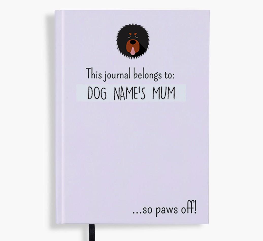 This Journal Belongs to: Personalised {breedShortName} Notebook
