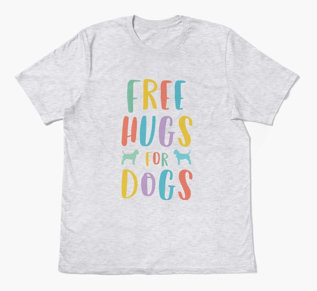 Free Hugs for Dogs: Personalized {breedFullName} T-Shirt