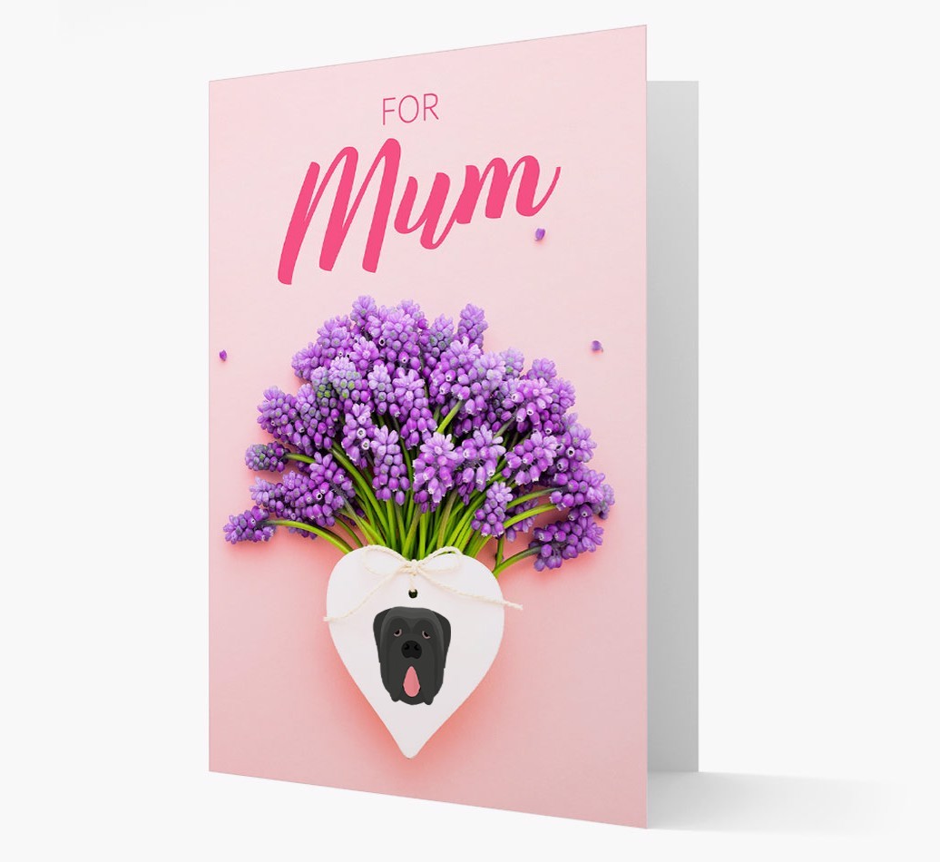 Lavender Heart - Personalised {breedFullName} Card