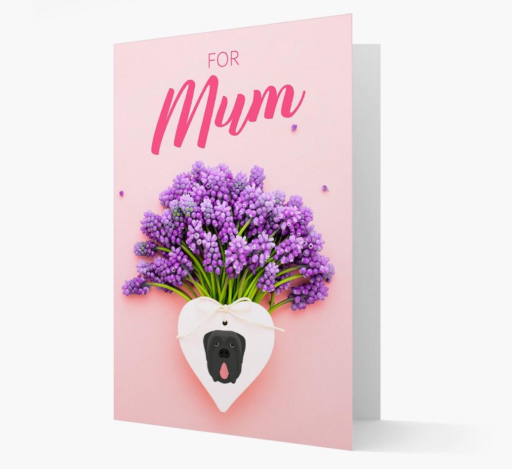 Lavender Heart - Personalised {breedFullName} Card