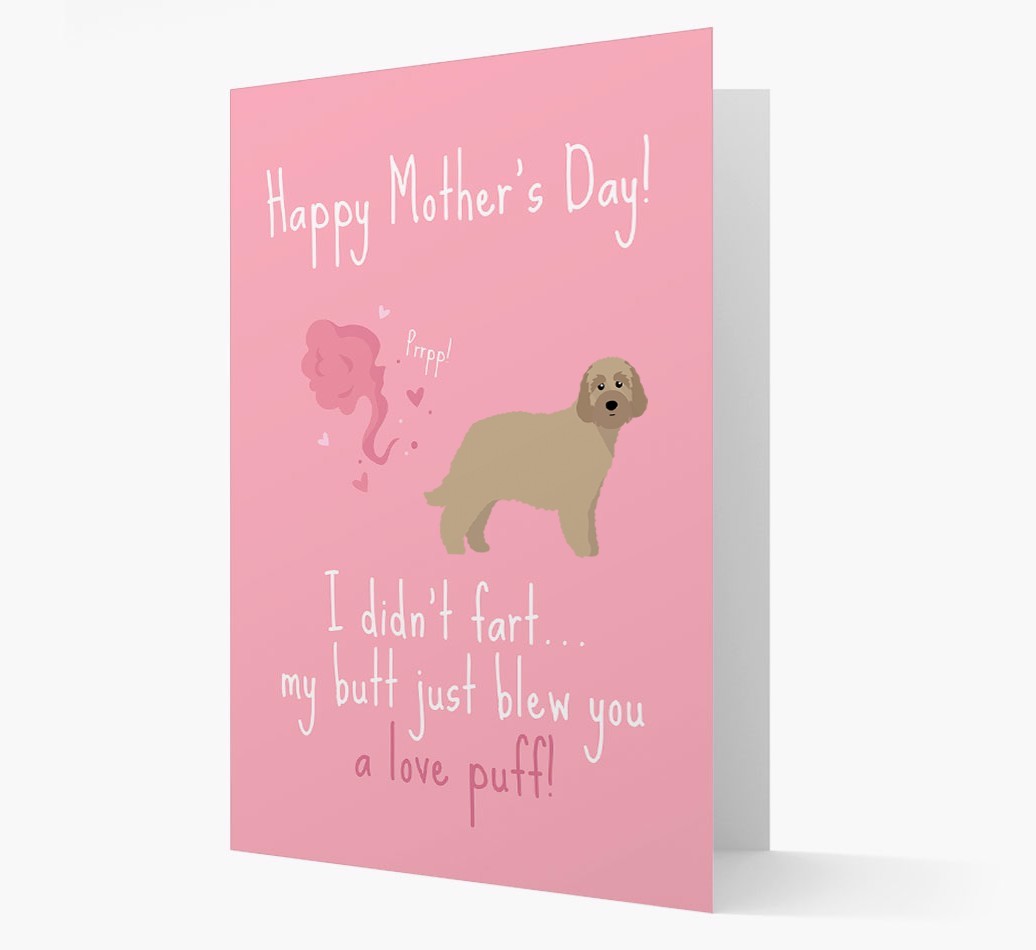 'Love Puff' - Personalized {breedFullName} Card