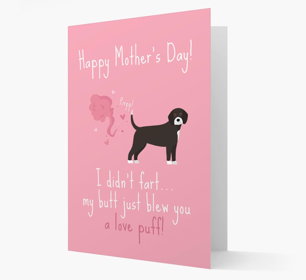 'Love Puff' - Personalised {breedFullName} Card