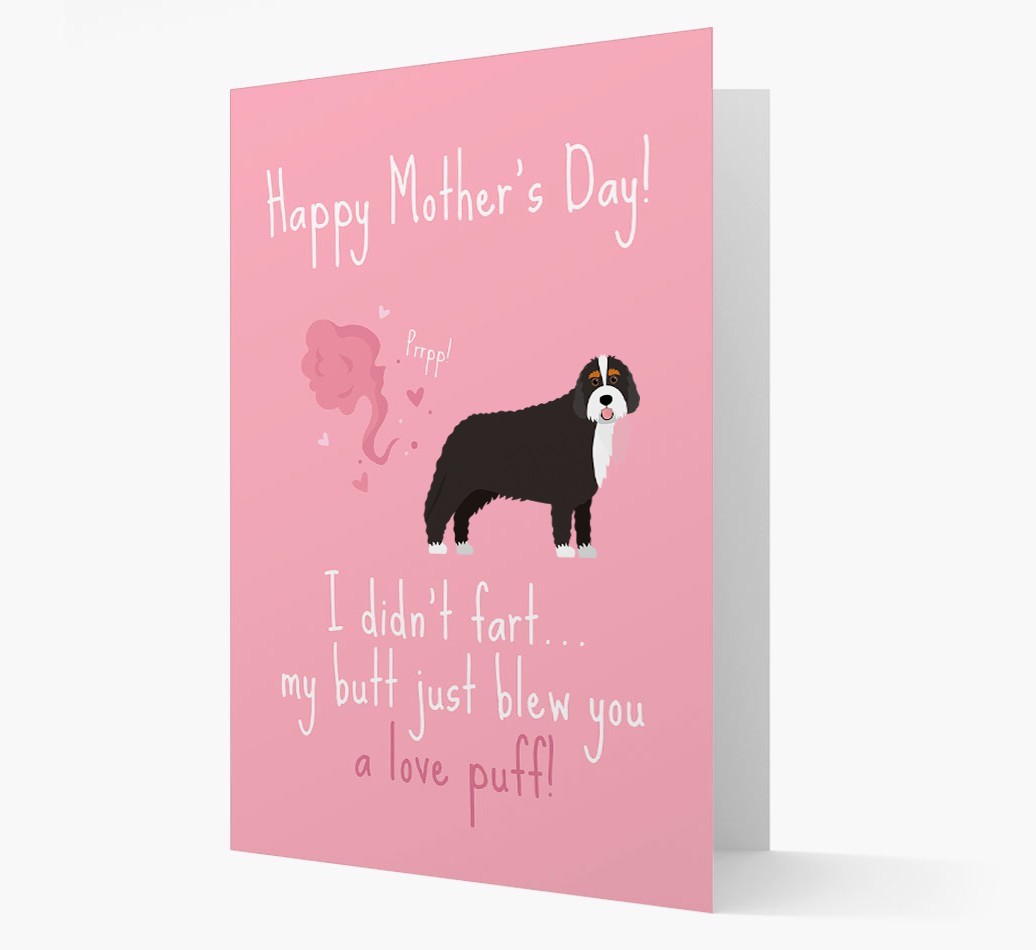 'Love Puff' - Personalised {breedFullName} Card