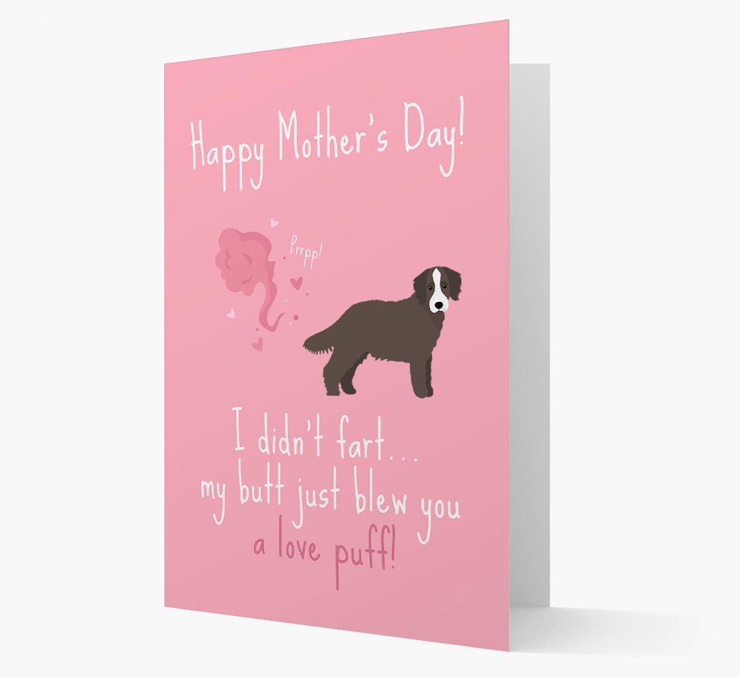 'Love Puff' - Personalised {breedFullName} Card