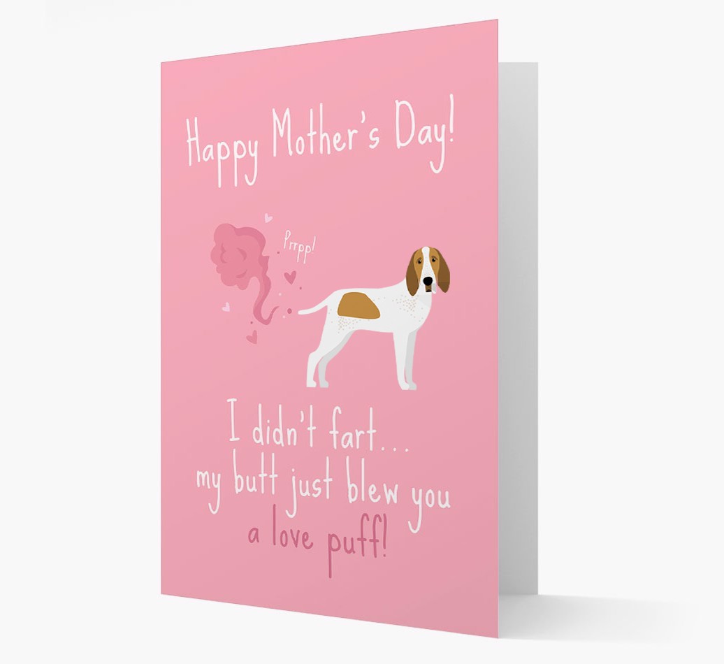 'Love Puff' - Personalised {breedFullName} Card