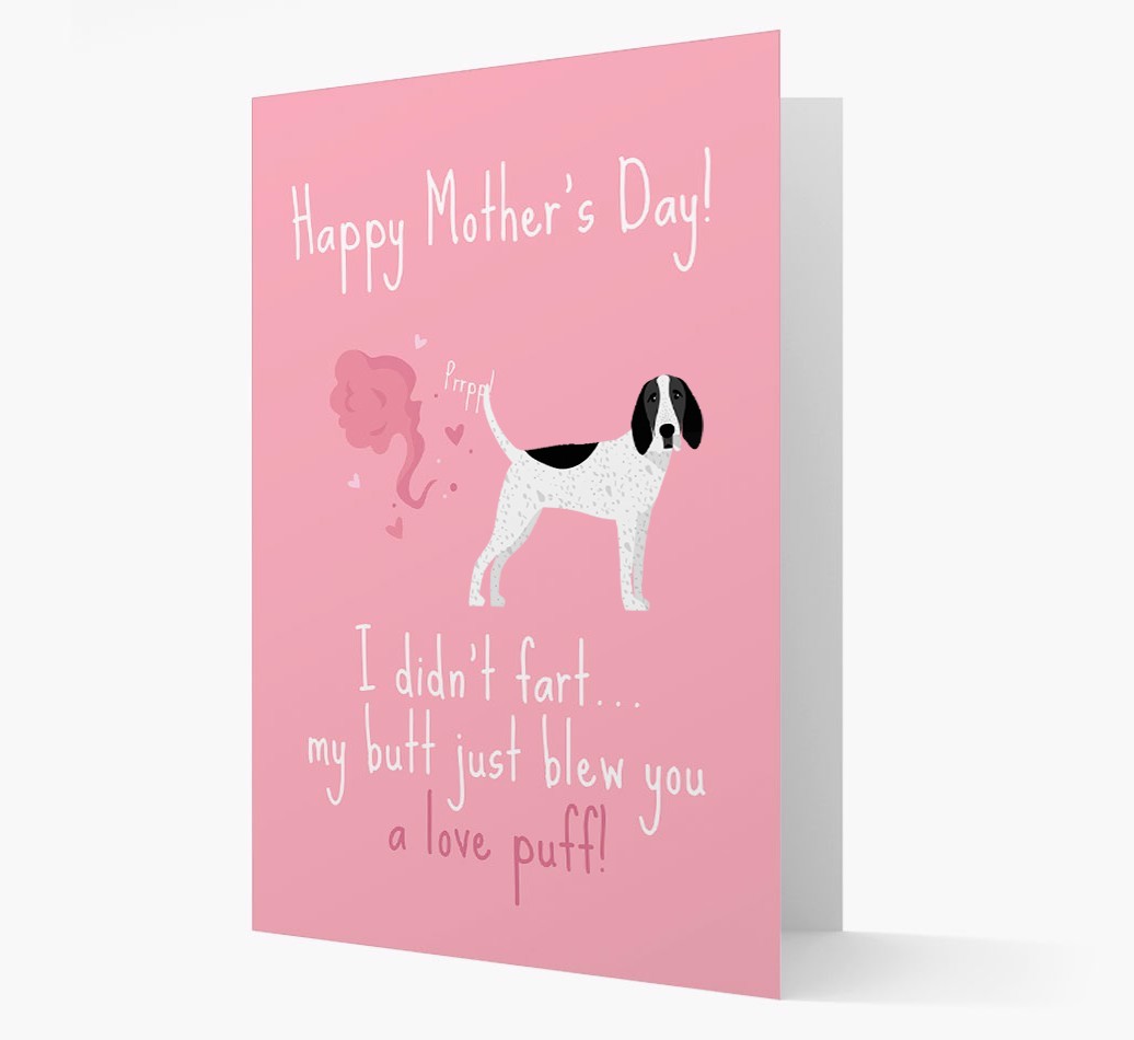 'Love Puff' - Personalised {breedFullName} Card