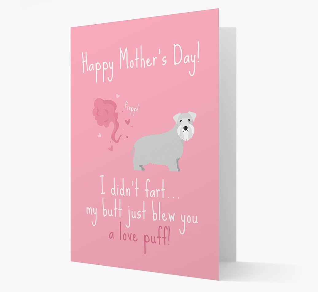 'Love Puff' - Personalised {breedFullName} Card