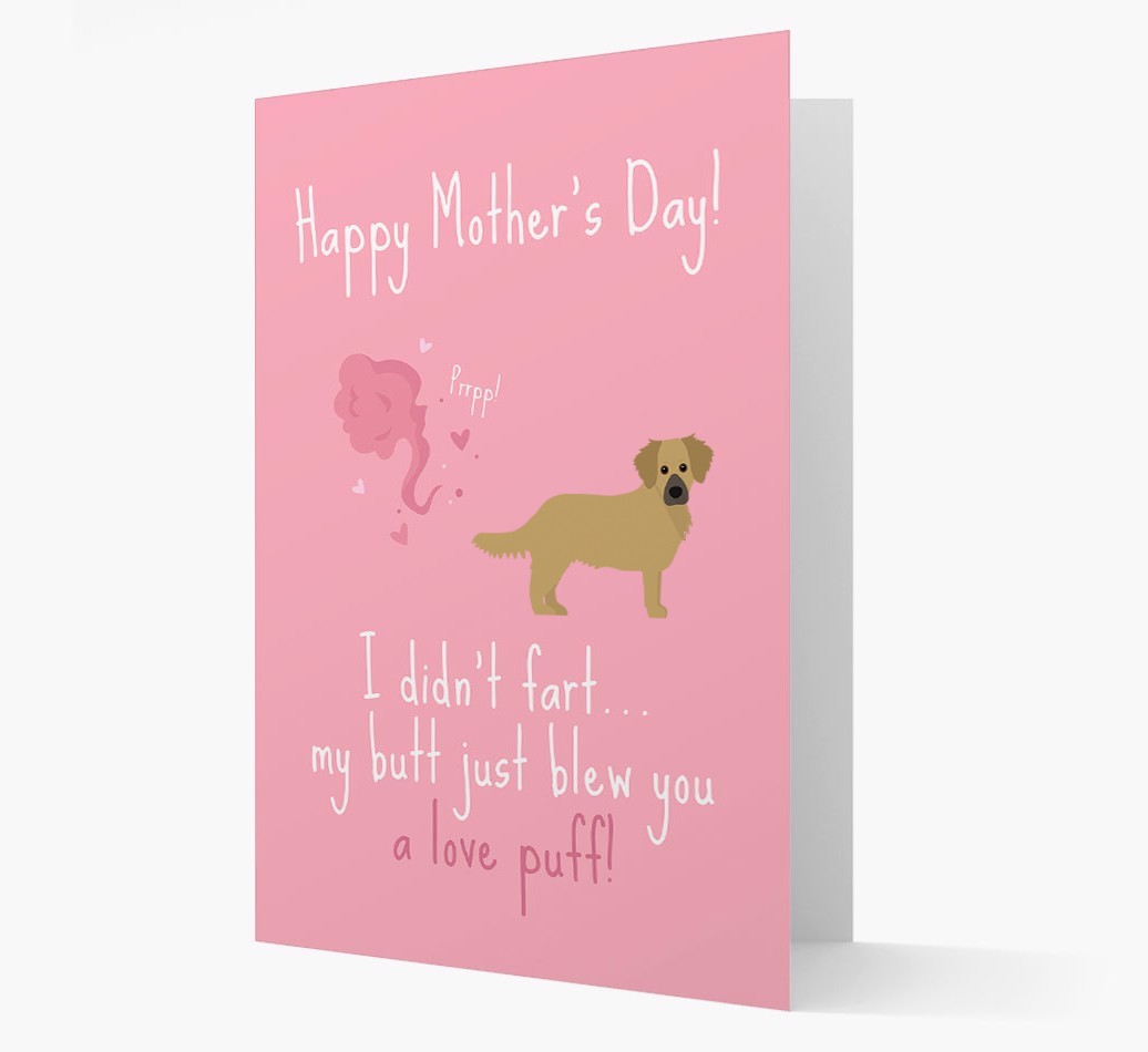 'Love Puff' - Personalized {breedFullName} Card