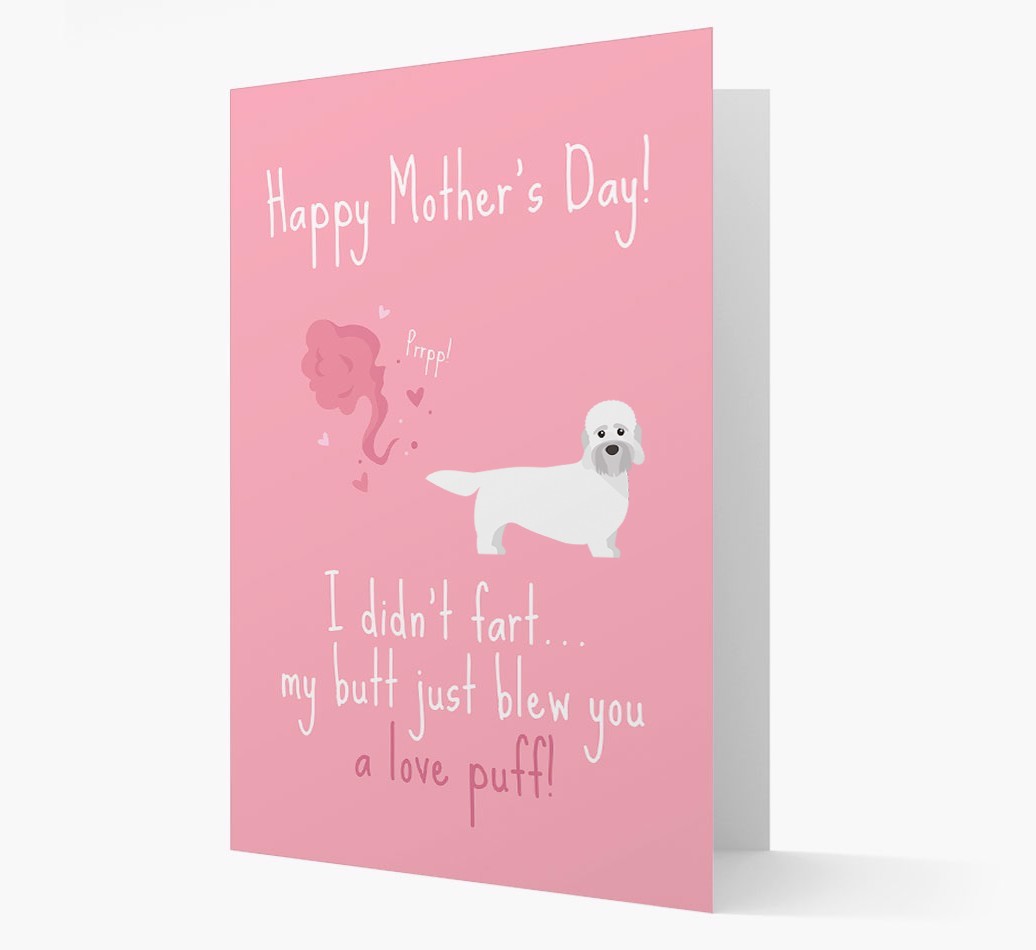 'Love Puff' - Personalized {breedFullName} Card