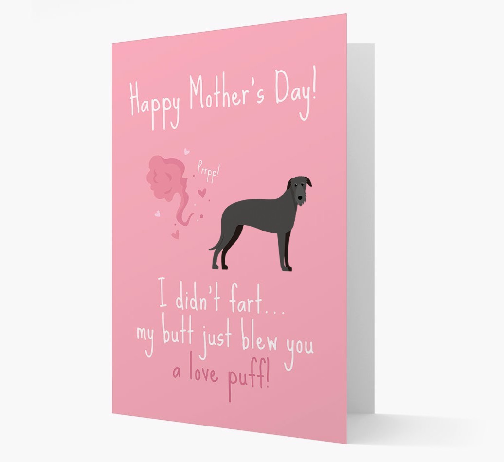 'Love Puff' - Personalised {breedFullName} Card