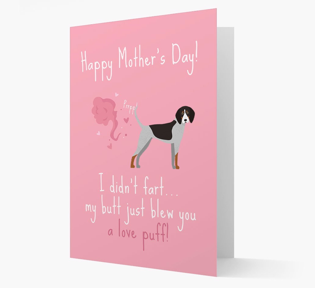 'Love Puff' - Personalised {breedFullName} Card