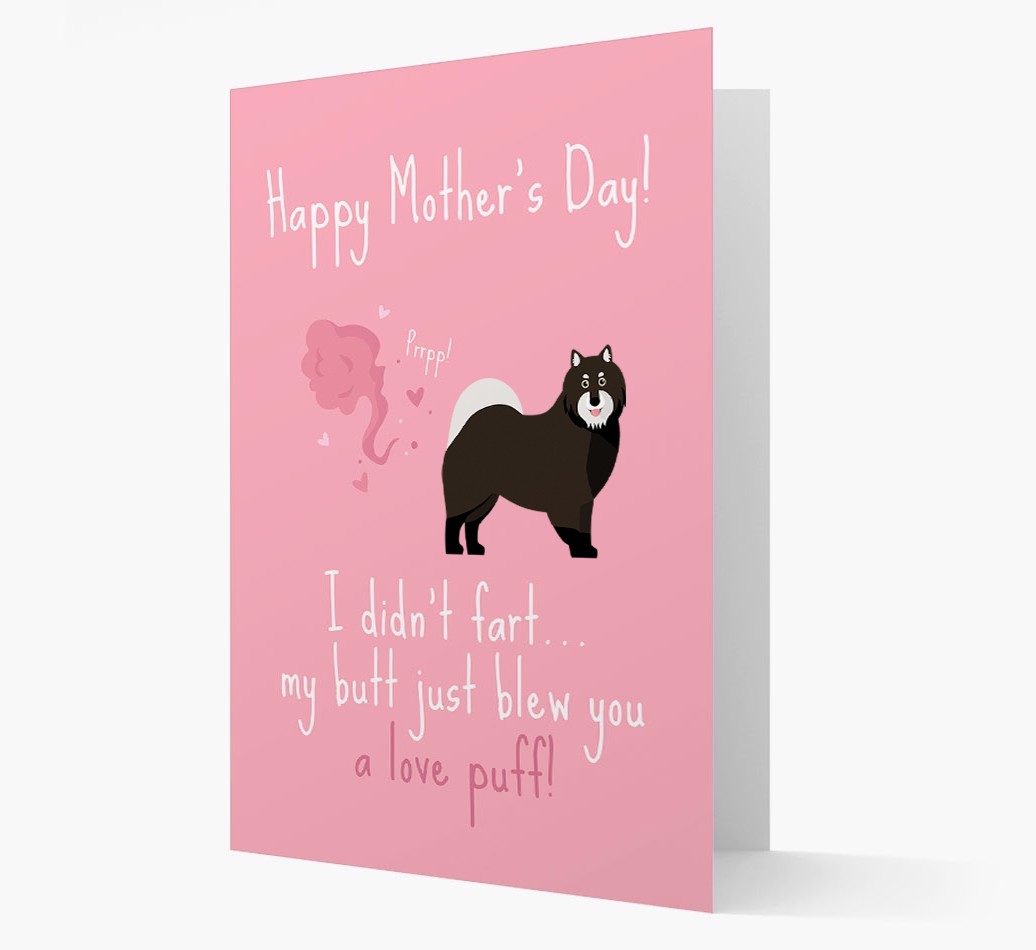 'Love Puff' - Personalized {breedFullName} Card