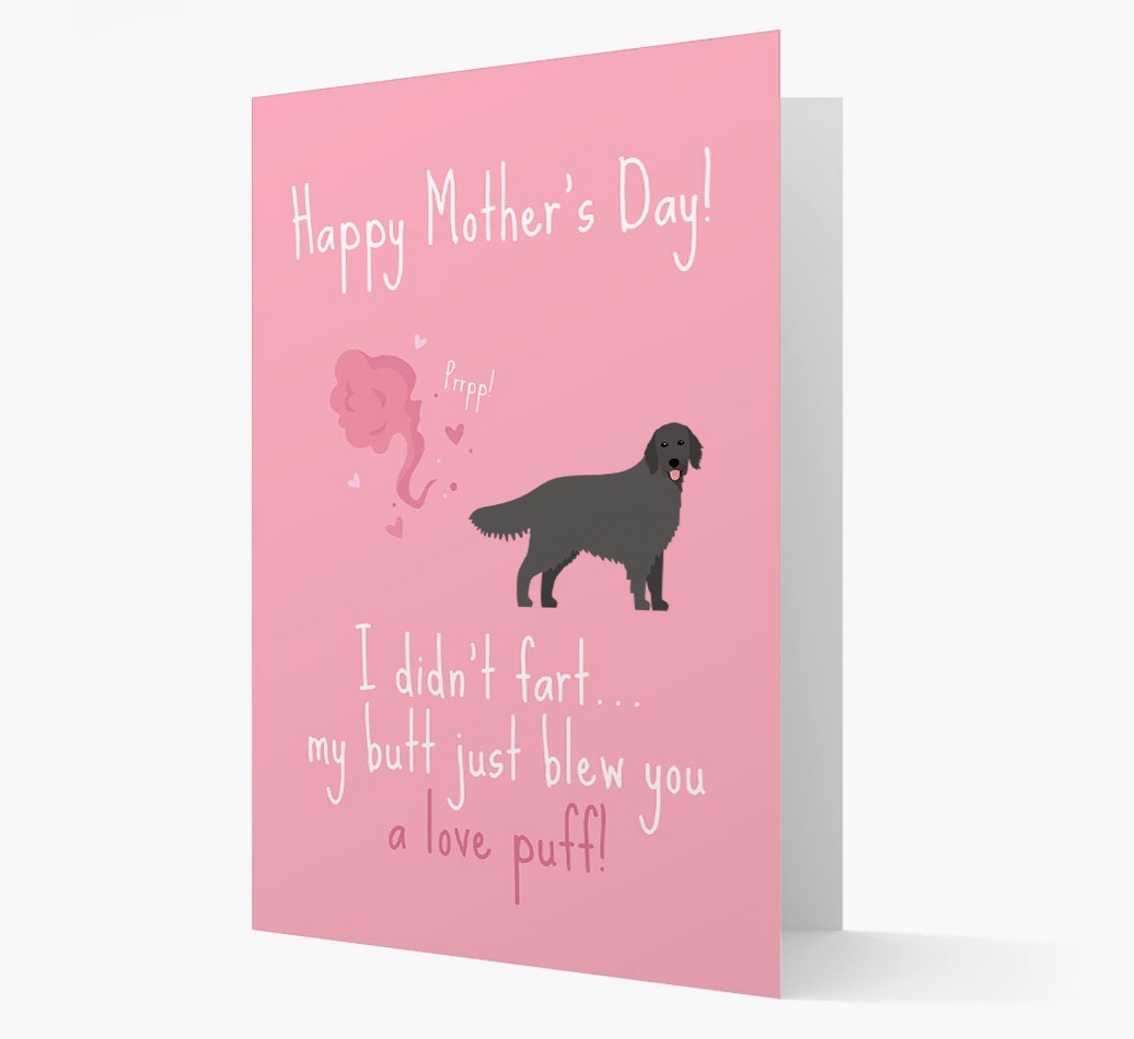 'Love Puff' - Personalised {breedFullName} Card