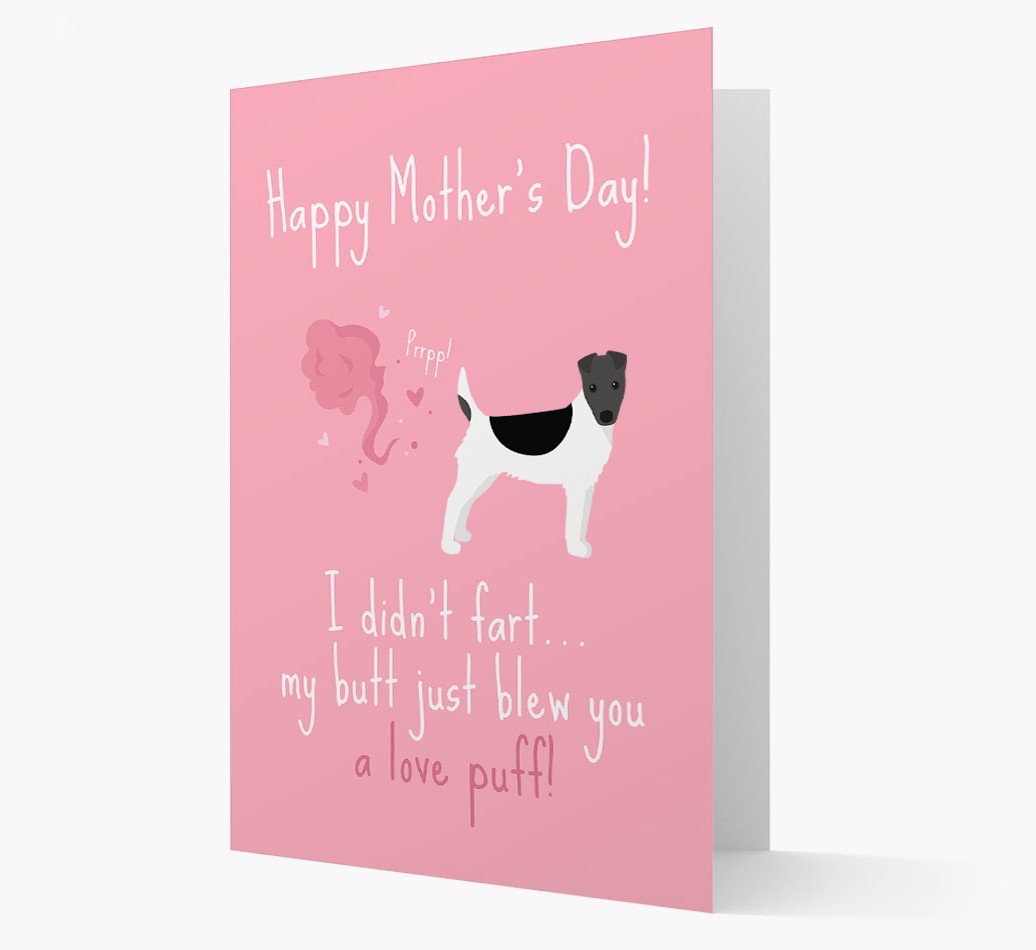 'Love Puff' - Personalised {breedFullName} Card