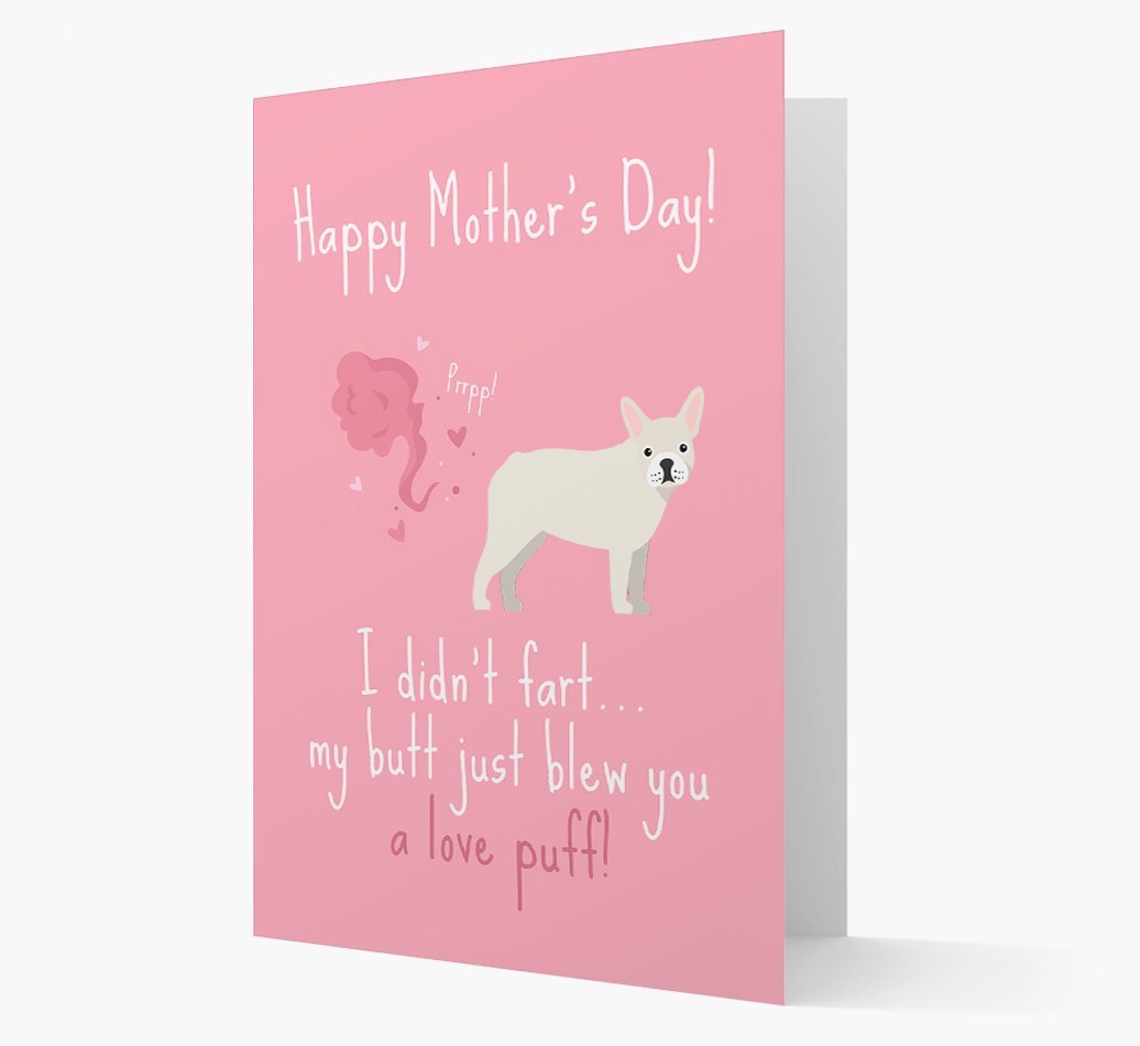 'Love Puff' - Personalized {breedFullName} Card