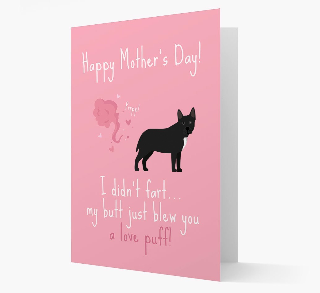 'Love Puff' - Personalized {breedFullName} Card