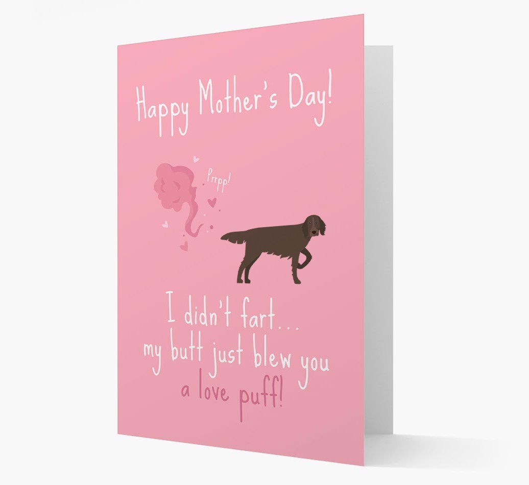 'Love Puff' - Personalised {breedFullName} Card