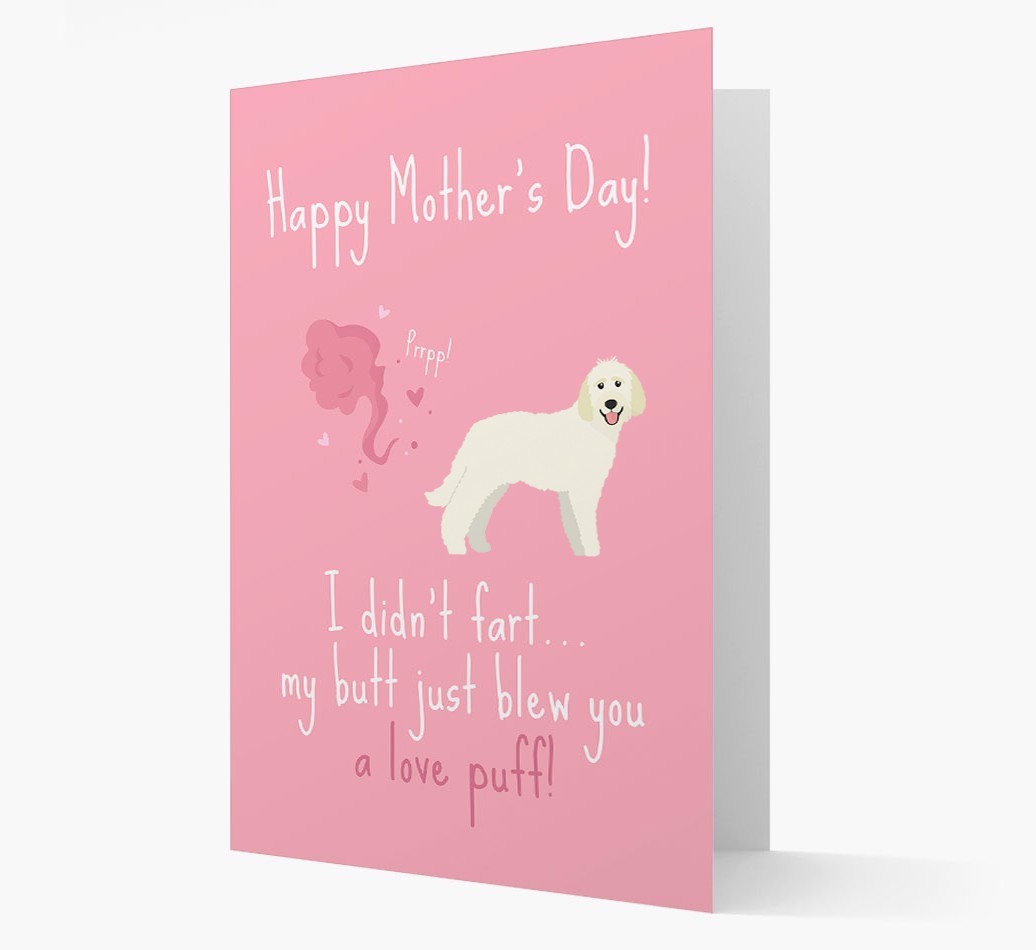 'Love Puff' - Personalised {breedFullName} Card