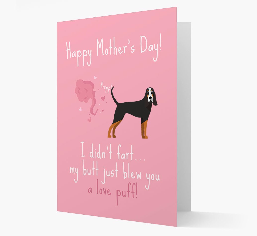 'Love Puff' - Personalised {breedFullName} Card