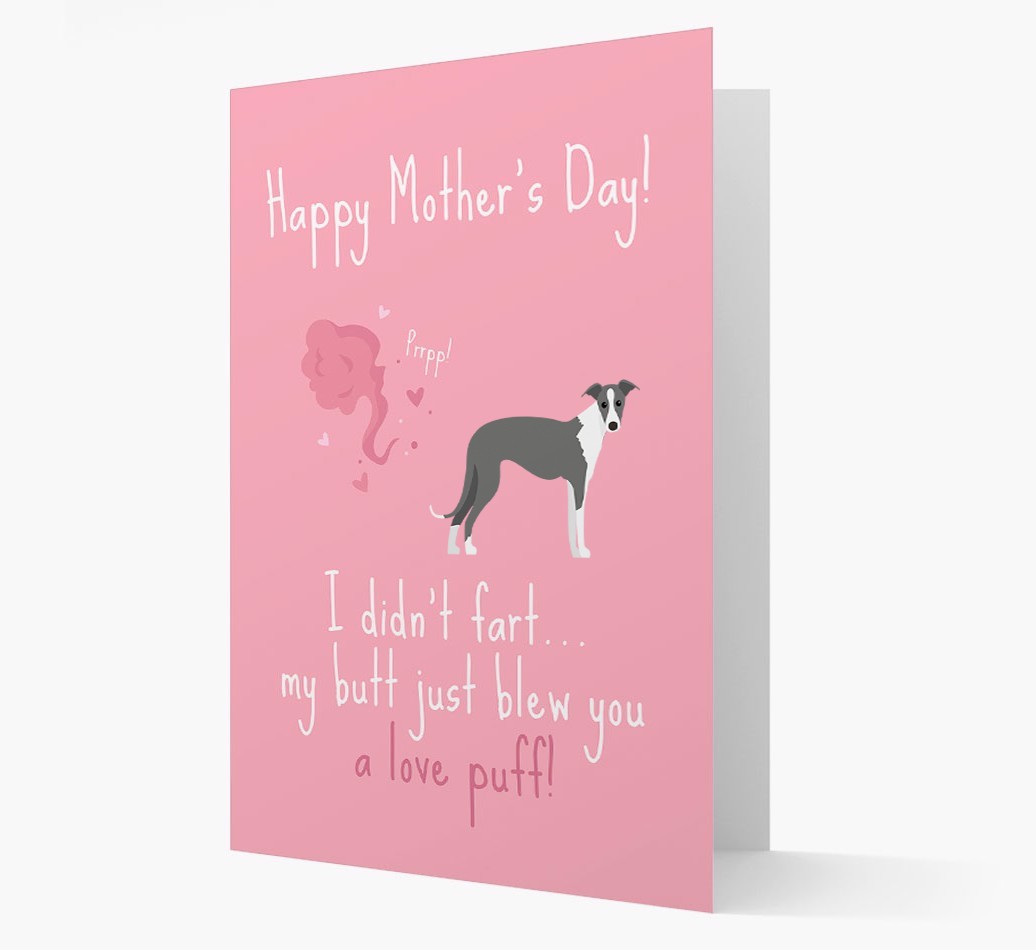 'Love Puff' - Personalised {breedFullName} Card