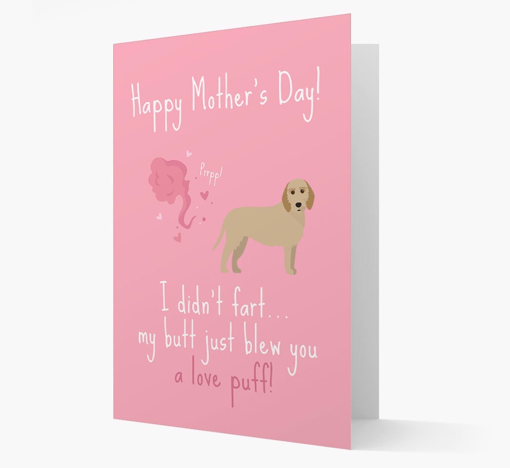 'Love Puff' - Personalised {breedFullName} Card