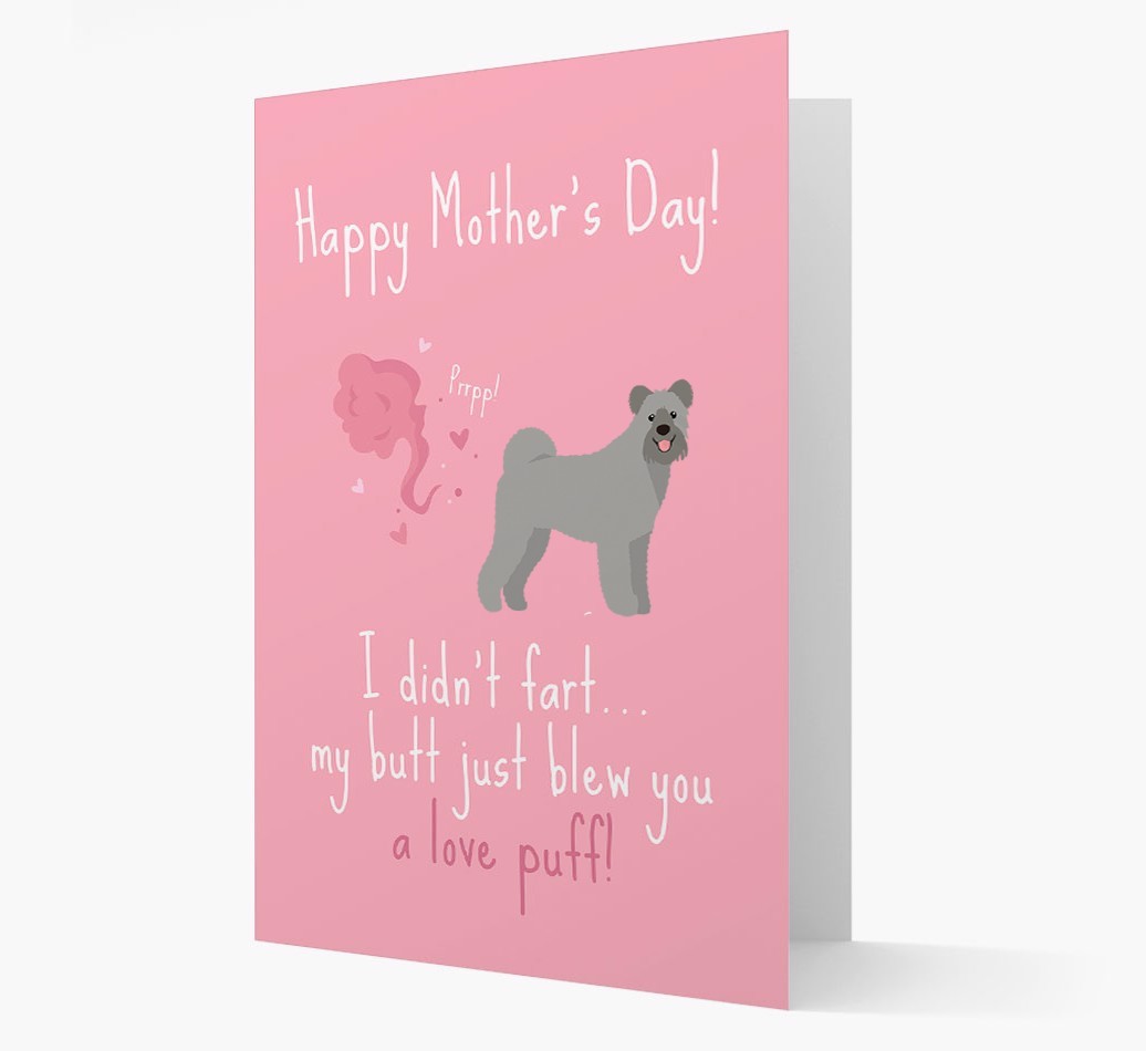 'Love Puff' - Personalised {breedFullName} Card