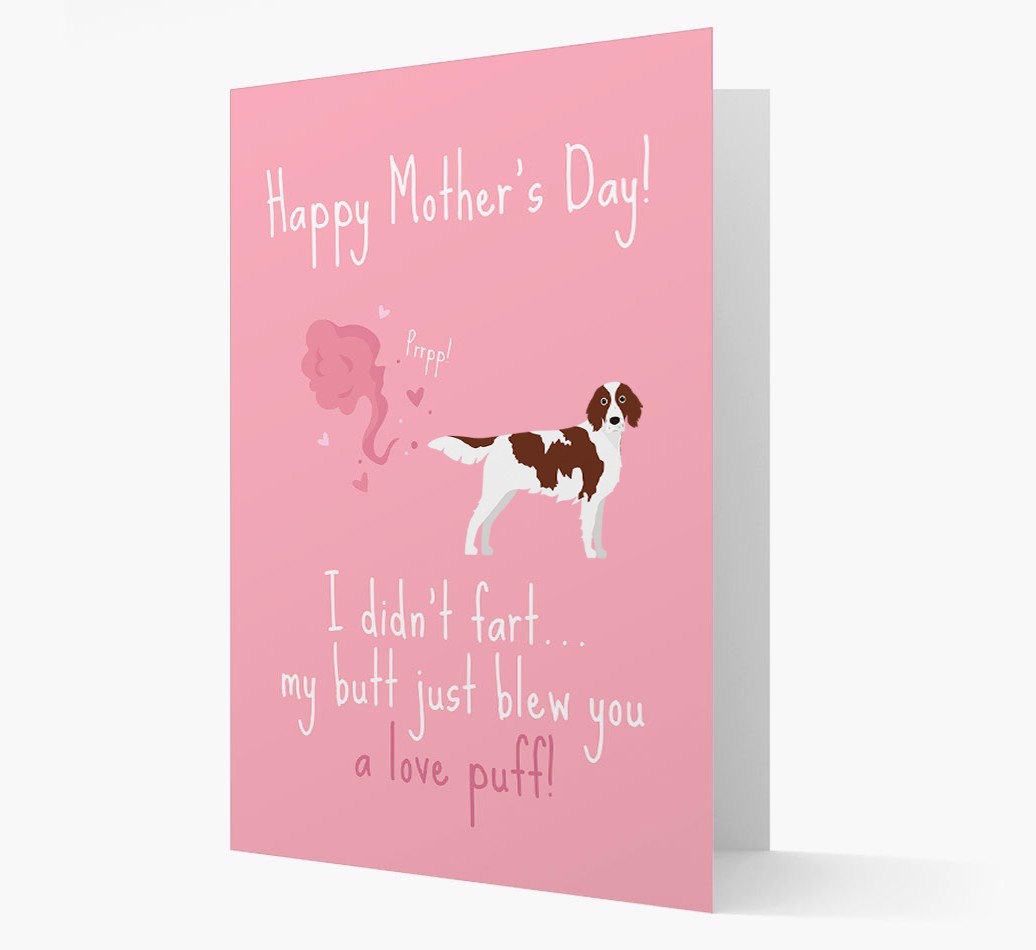 'Love Puff' - Personalised {breedFullName} Card