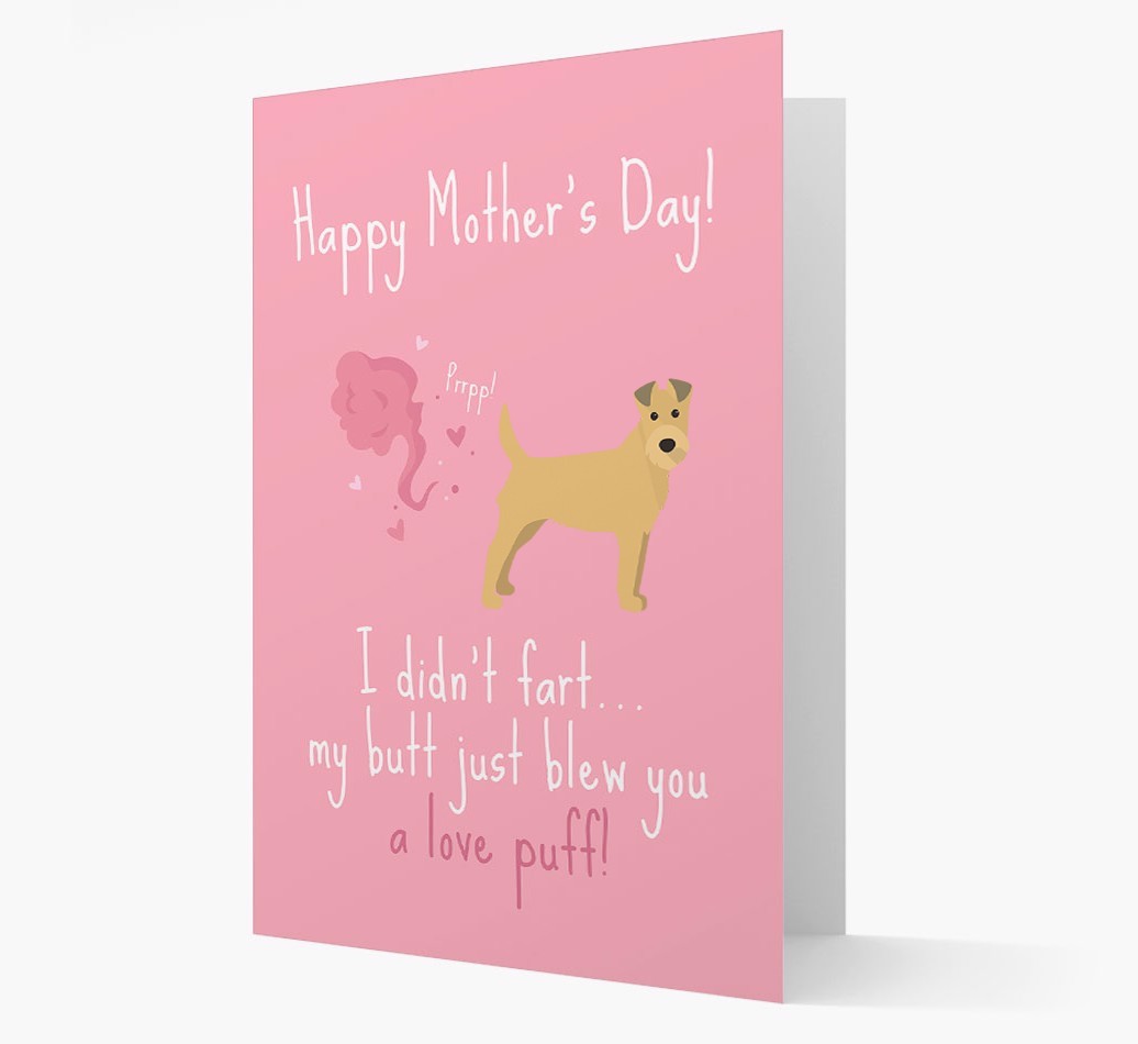 'Love Puff' - Personalised {breedFullName} Card