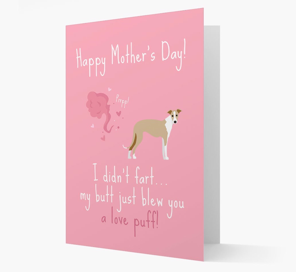 'Love Puff' - Personalised {breedFullName} Card