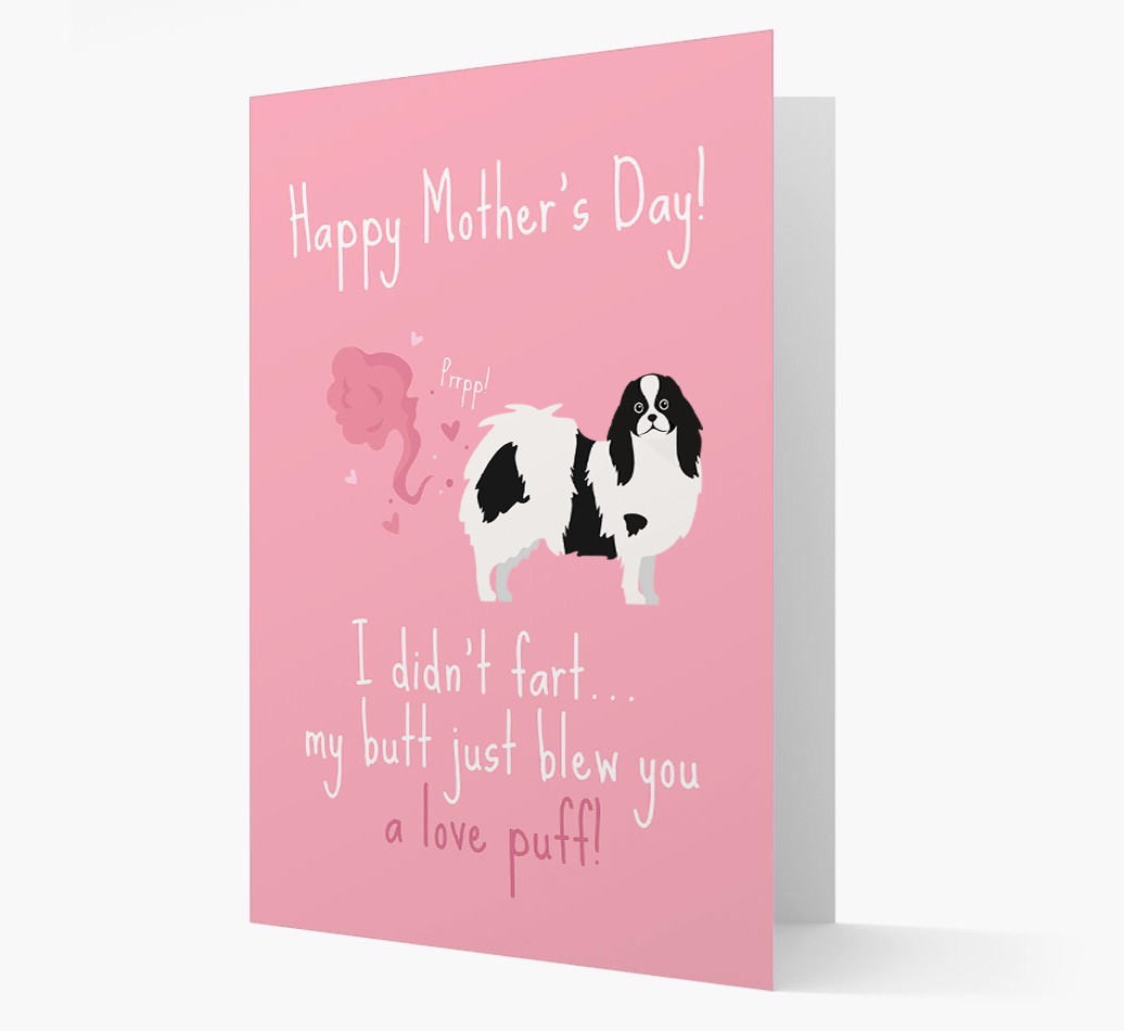 'Love Puff' - Personalised {breedFullName} Card