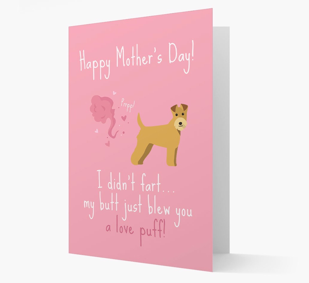 'Love Puff' - Personalized {breedFullName} Card