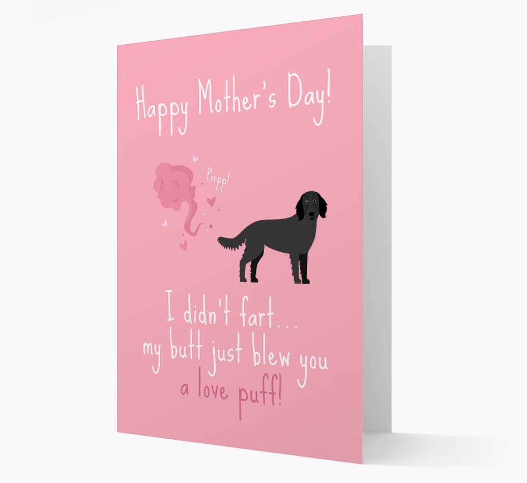 'Love Puff' - Personalized {breedFullName} Card