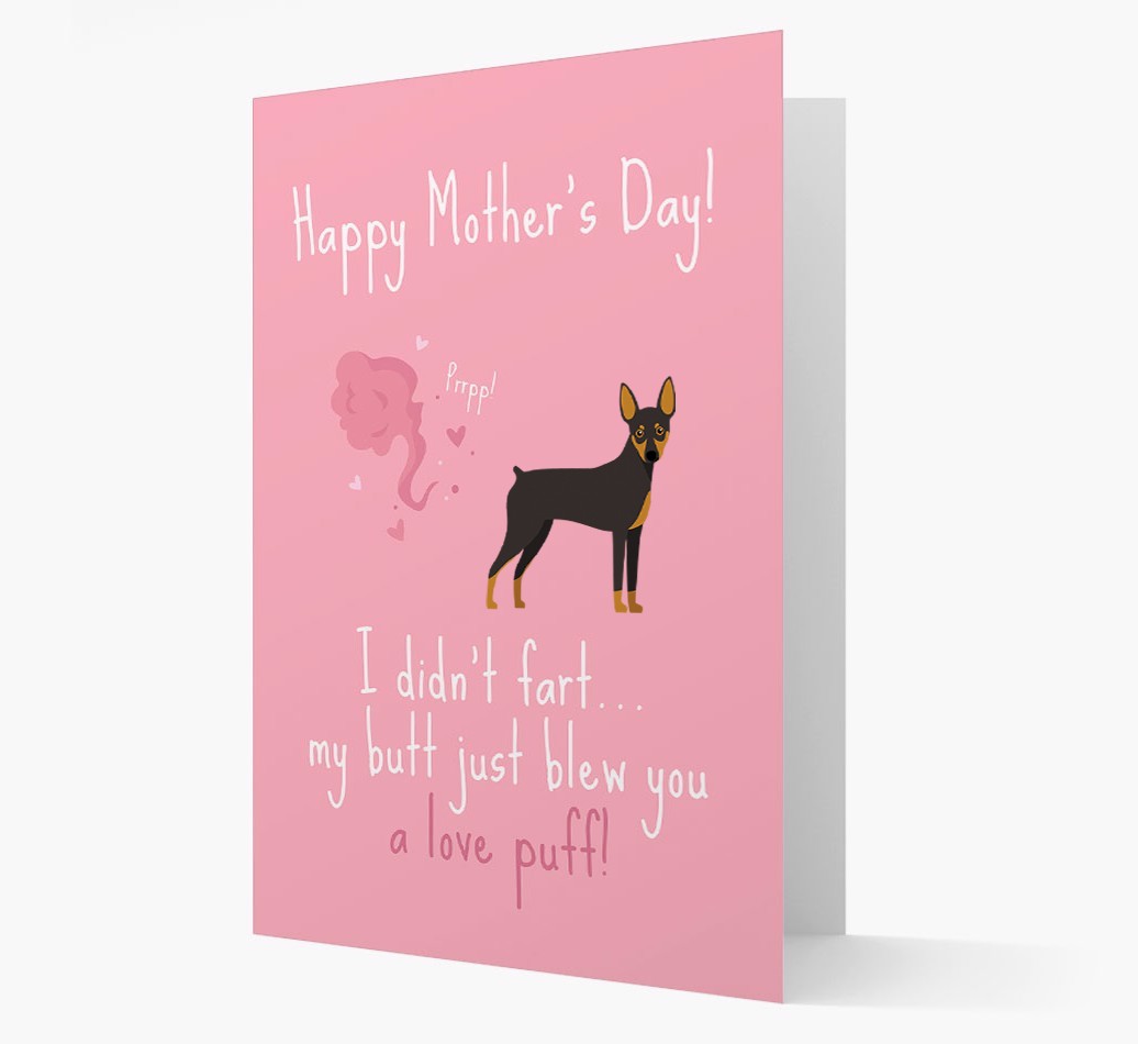 'Love Puff' - Personalized {breedFullName} Card