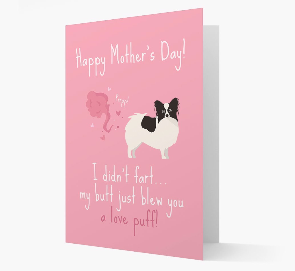 'Love Puff' - Personalised {breedFullName} Card